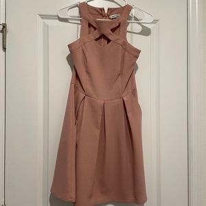 Dusty Rose Cocktail Dress